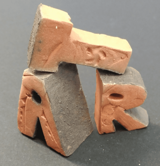 ART made of clay